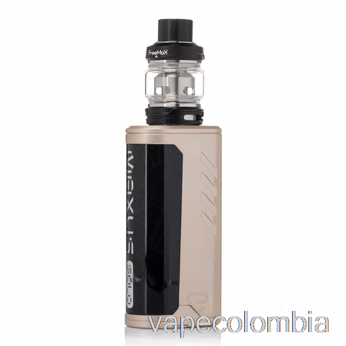 Vaporizador Recargable Freemax Maxus Solo 100w Kit De Inicio Dorado